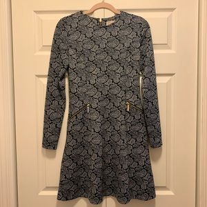 MICHAEL Michael Kors Paisley Fit & Flare Dress, size 4